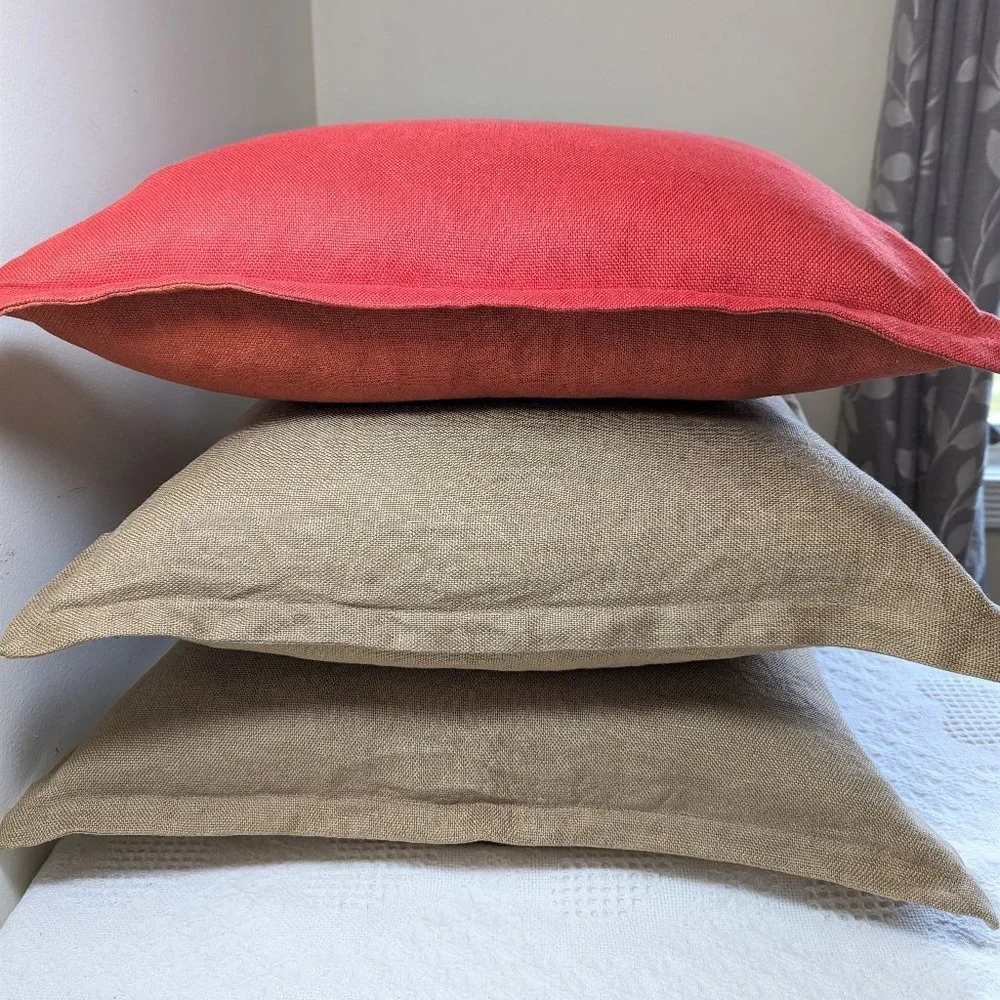 Pottery‎ Barn Belgian Linen Dual Color Pillow-Per Pillow